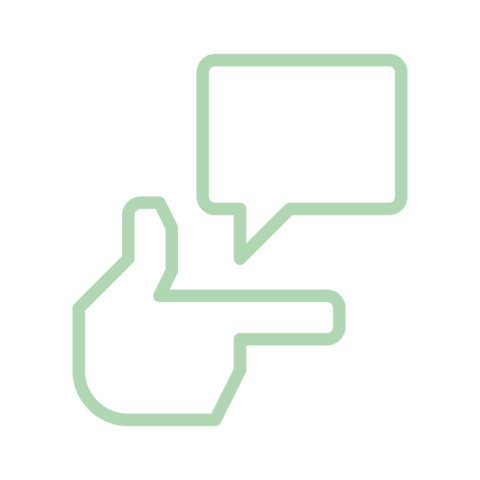 Icone Communication Vert