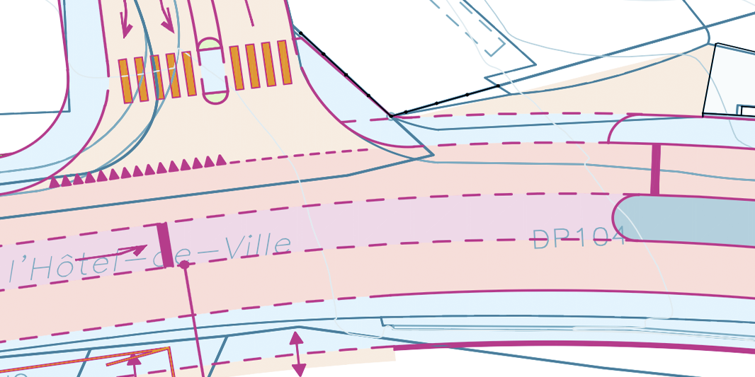 Réalisation de la route de contournement et de la Chaux-de-Fonds