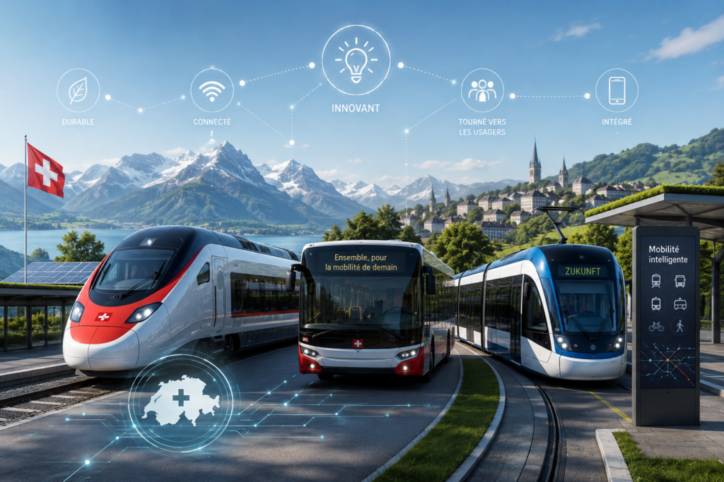 Soutien de la Confédération à l’innovation dans le transport public